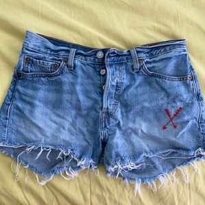 Levi’s denim shorts